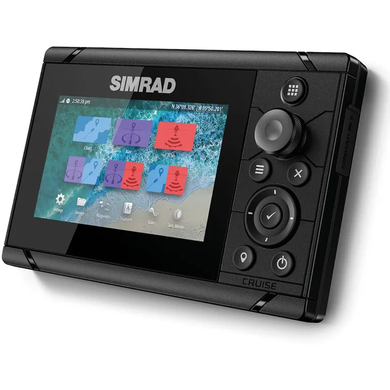 Simrad Cruise 5" kartplotter med ekkolodd inkl. giver