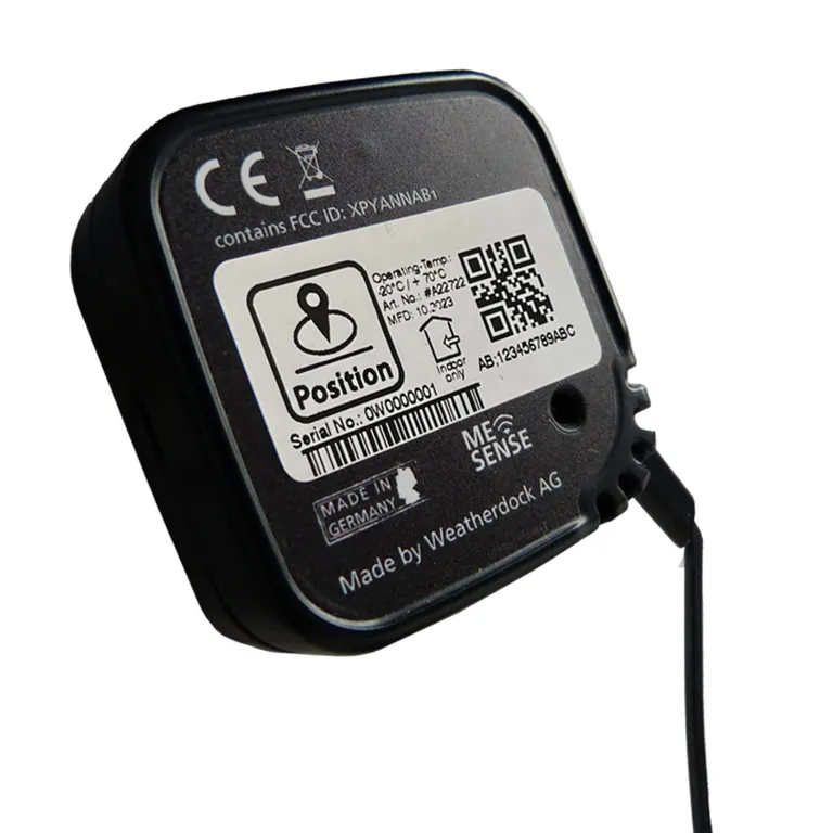 Weatherdock Me Sense posisjonssensor, IoT Bluetooth