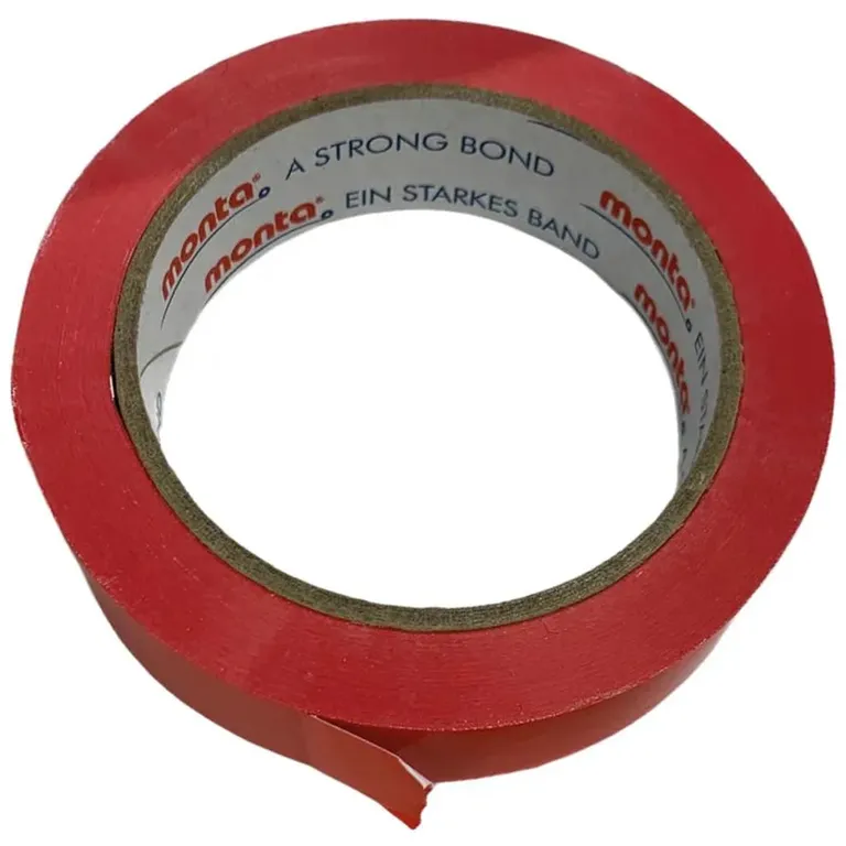 Maskeringstape Rød 25 mm x 66 meter