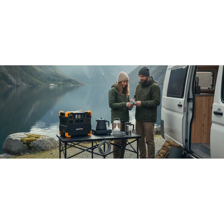 Pecron E2400LFP Strømstasjon 2048Wh 2400W