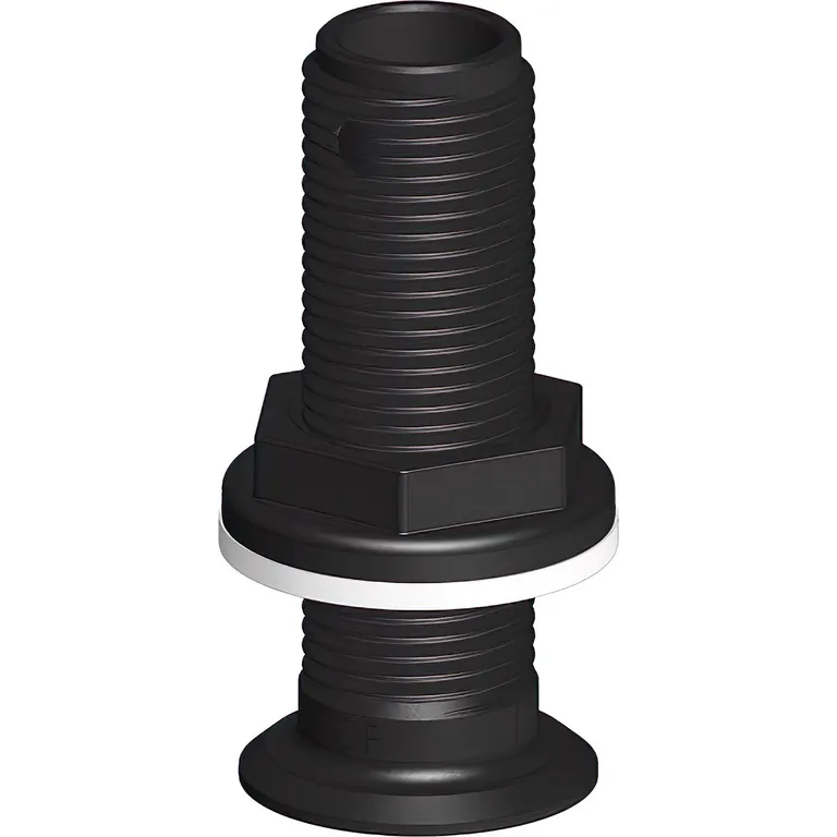 Trudesign 1 1/2" (38 mm) nedsenket skroggjennomføring i kompositt