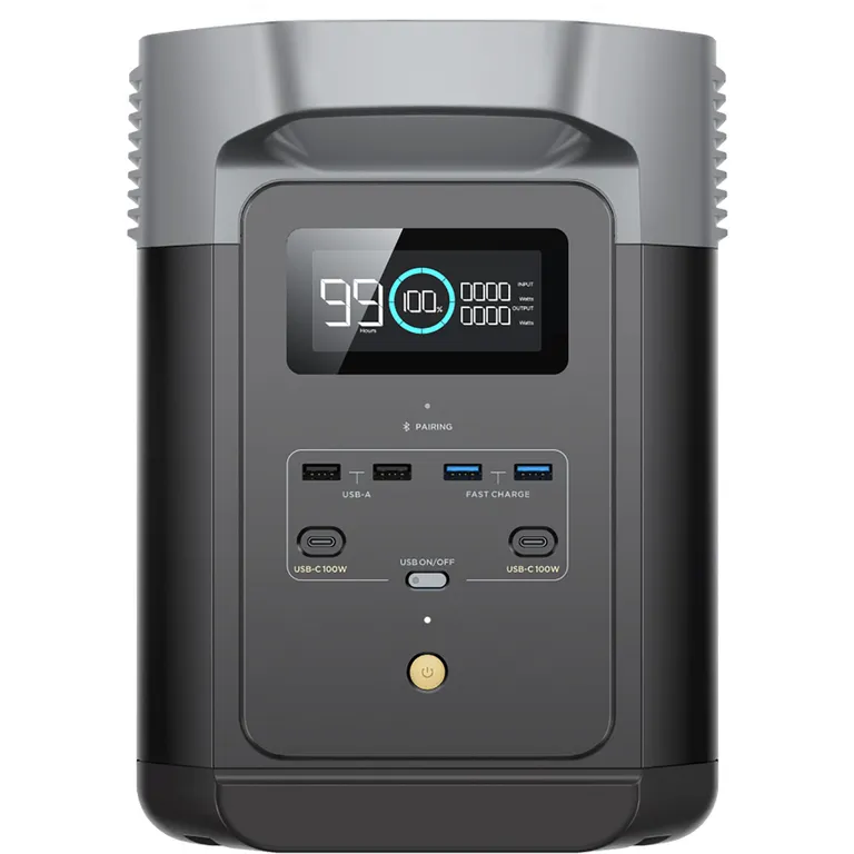 EcoFlow Delta 2 bærbar strømforsyning 1024Wh-1800W
