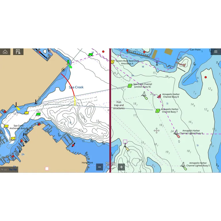 Raymarine LightHouse GEN2 elektronisk sjøkart (Nord-Europa)