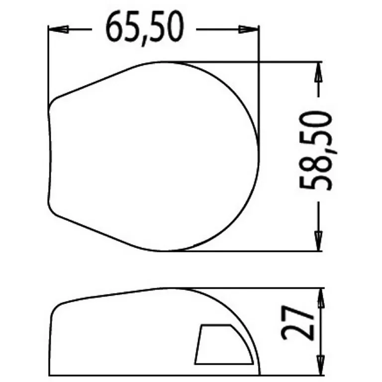 Osculati Sea-Dog lanterne bicolor 12V