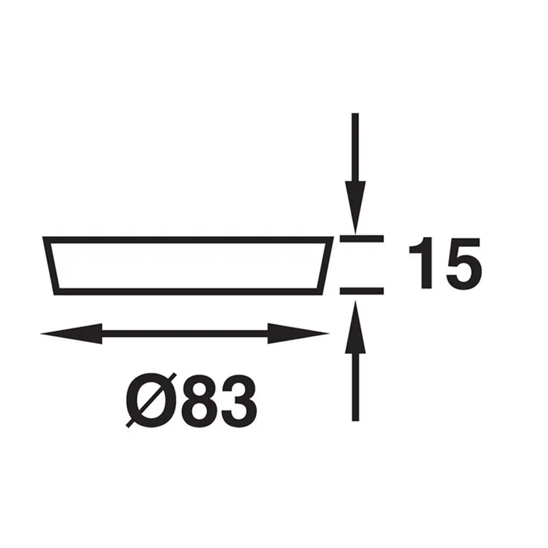 Båtsystem Distansering til Nova downlight