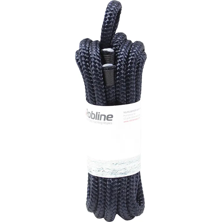 Fenderline 8mm 2m marineblå flettet 2pk