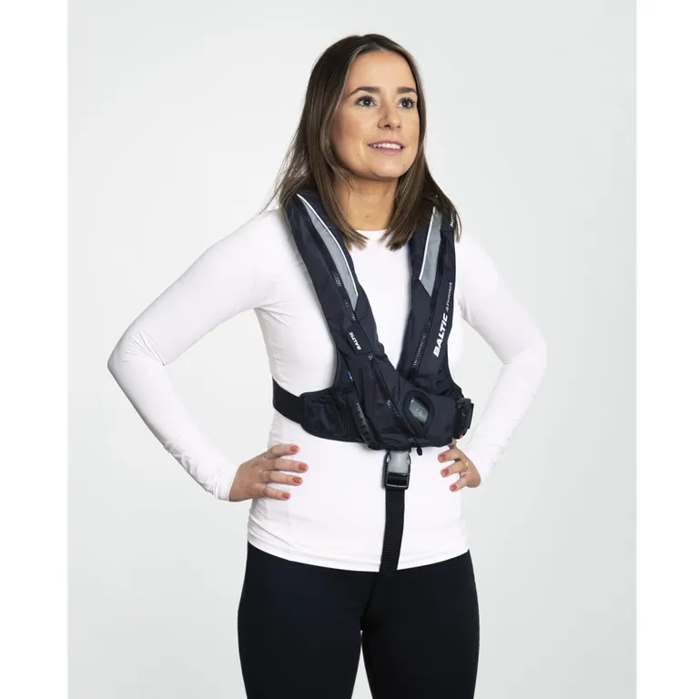 Baltic Athena 165 redningsvest 40-120kg, hvit/rosa