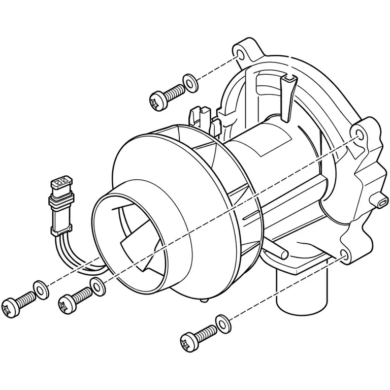Eberspächer viftemotor for Airtronic D4+,24v