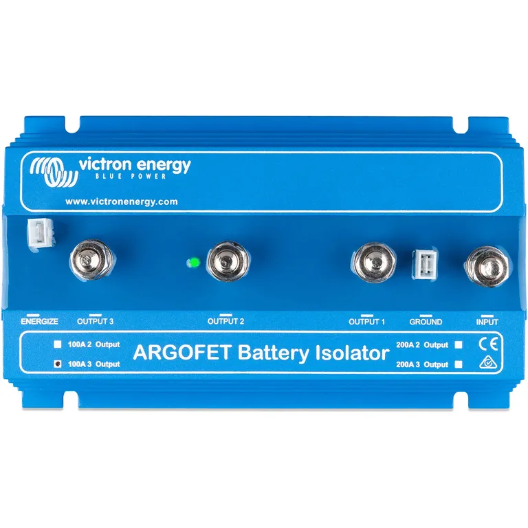 Victron Energy Argofet 100-3 batteriisolator 100A til 3 batteribanker
