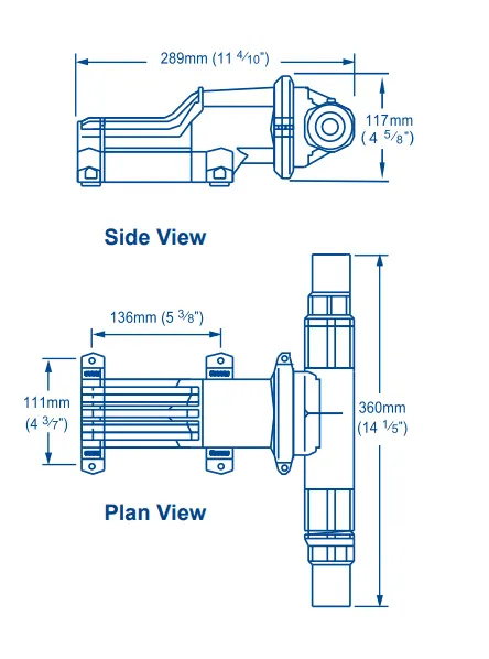 Whale Gulper Septikkpumpe (24V)