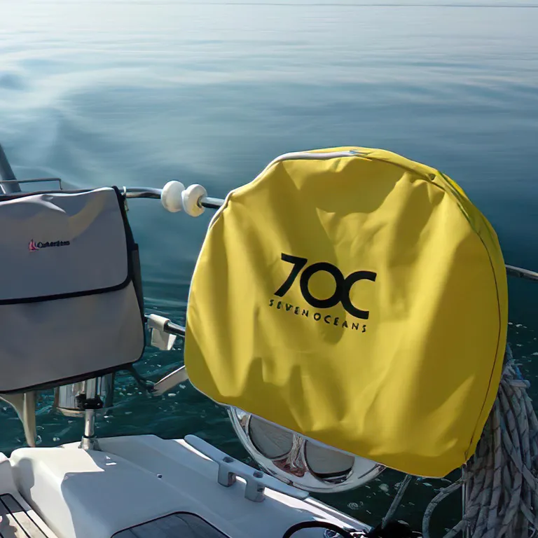 7OC hesteskobøye med 30 meter tau gul