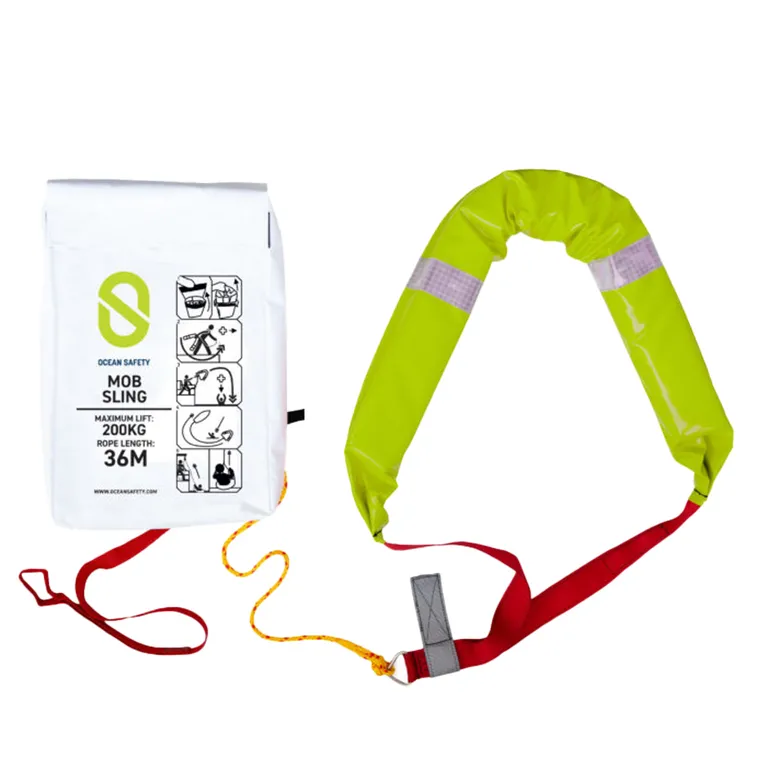 Ocean Safety Rescue Sling 36-meter kasteline - hvit veske