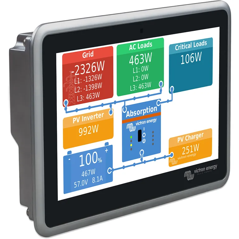 Victron Ekrano GX Multibox systemovervåkning