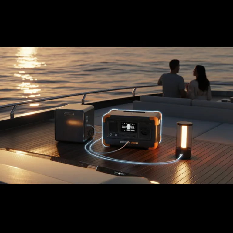 Pecron E300LFP Strømstasjon 288Wh 600W