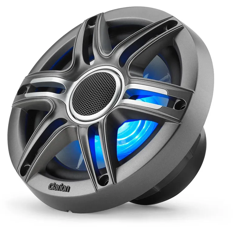 Clarion Marine Premium Høyttalere 7,7" RGB hvit/grå sportsgrill