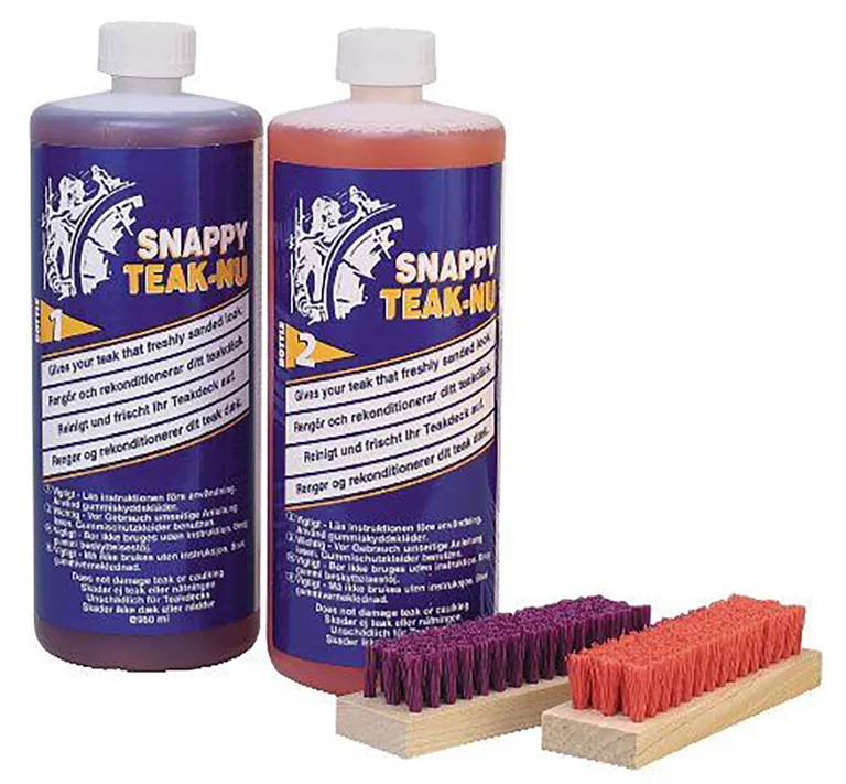 Snappy Teak - Nu teakoppussingssett