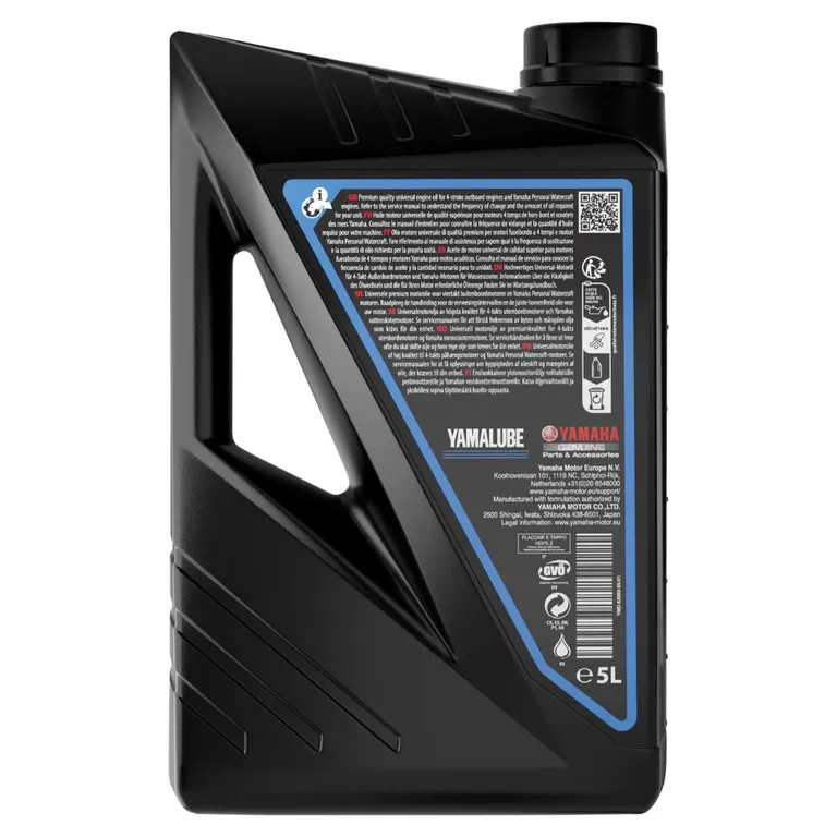 Yamaha Yamalube S4-M semisyntetisk motorolje 10W-40 5L