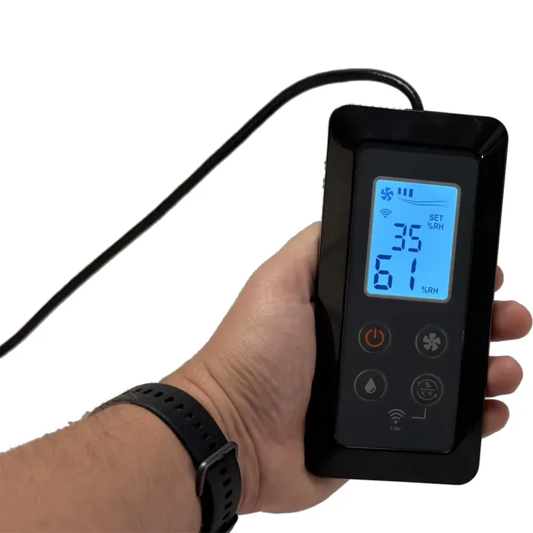 Arida Færder fastmontert sorpsjonsavfukter,  WiFi, ekstern hygrostat