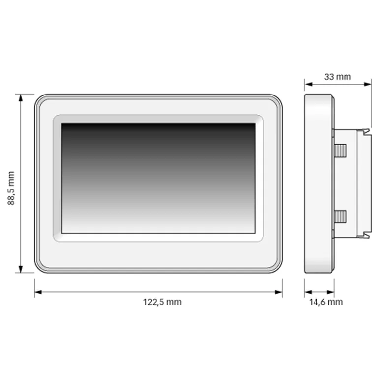 Quick QCC-LCS TS 4.3" kontrollpanel for LED