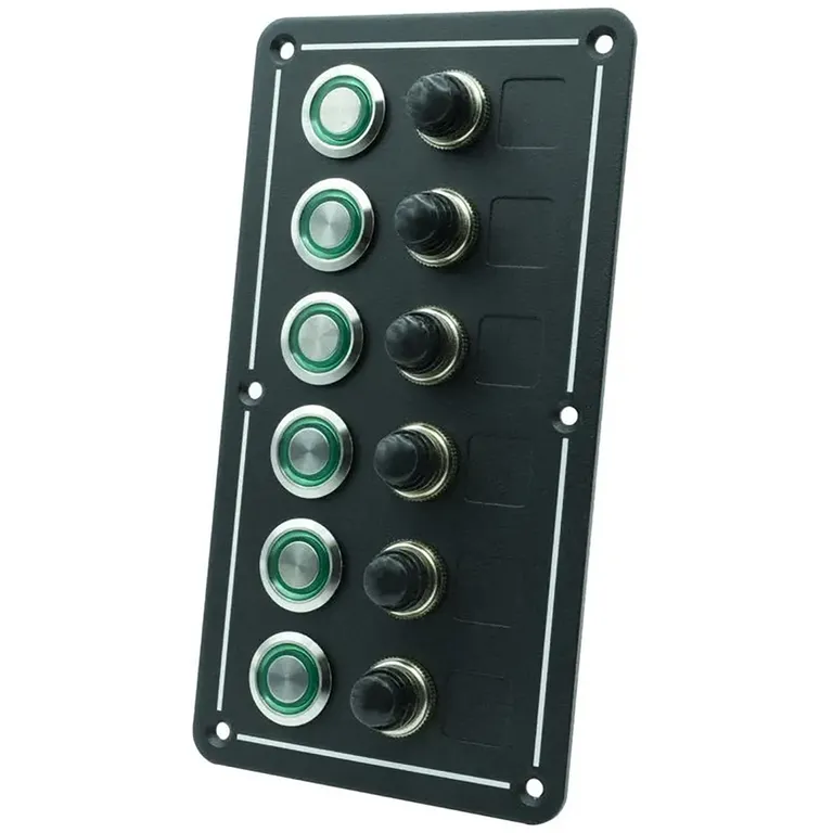 ProSupply Bryterpanel Touch 6 med sikringsholder