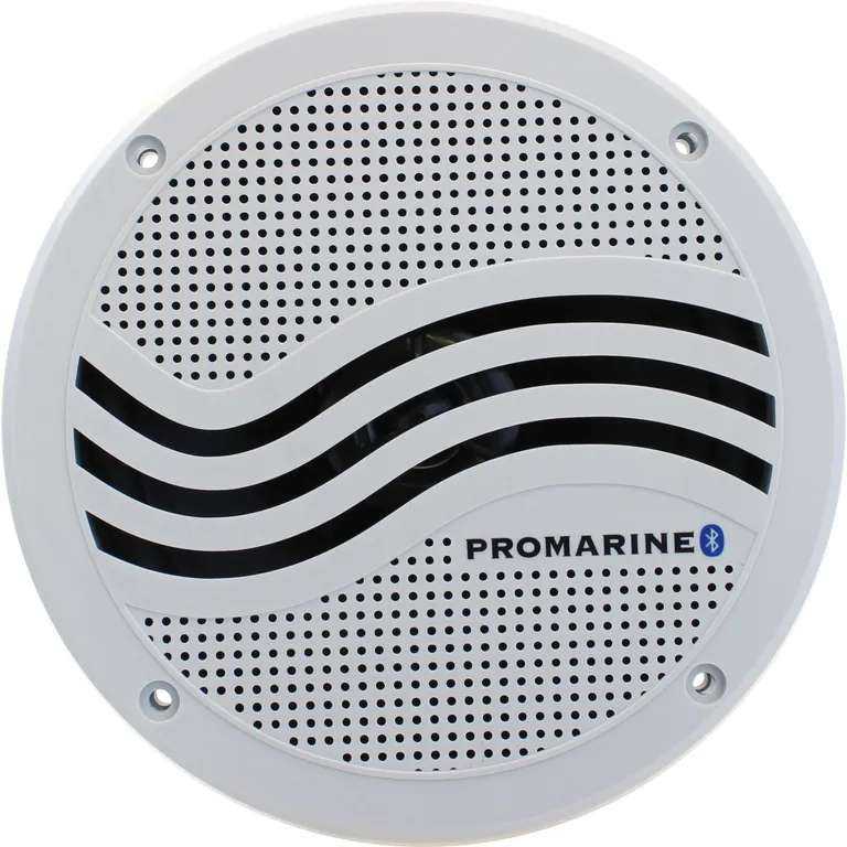 Promarine Høyttaler 6,5" 150W Bluetooth Hvit