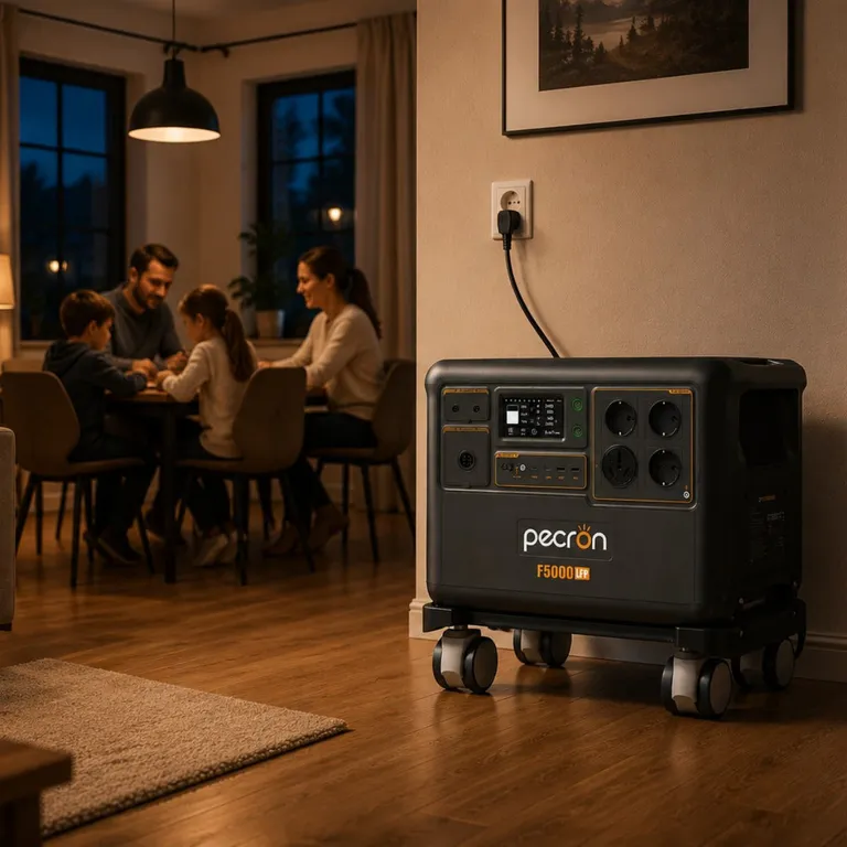 Pecron F5000LFP Strømstasjon 5120Wh 7200W