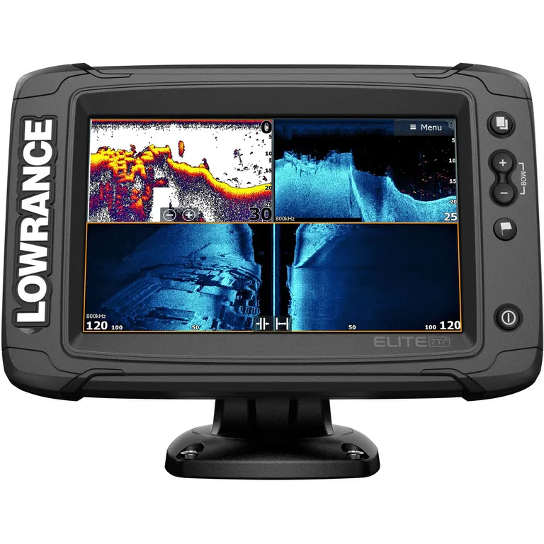 Lowrance Elite-7 Ti2 kartplotter med ekkolodd (inkl. giver)
