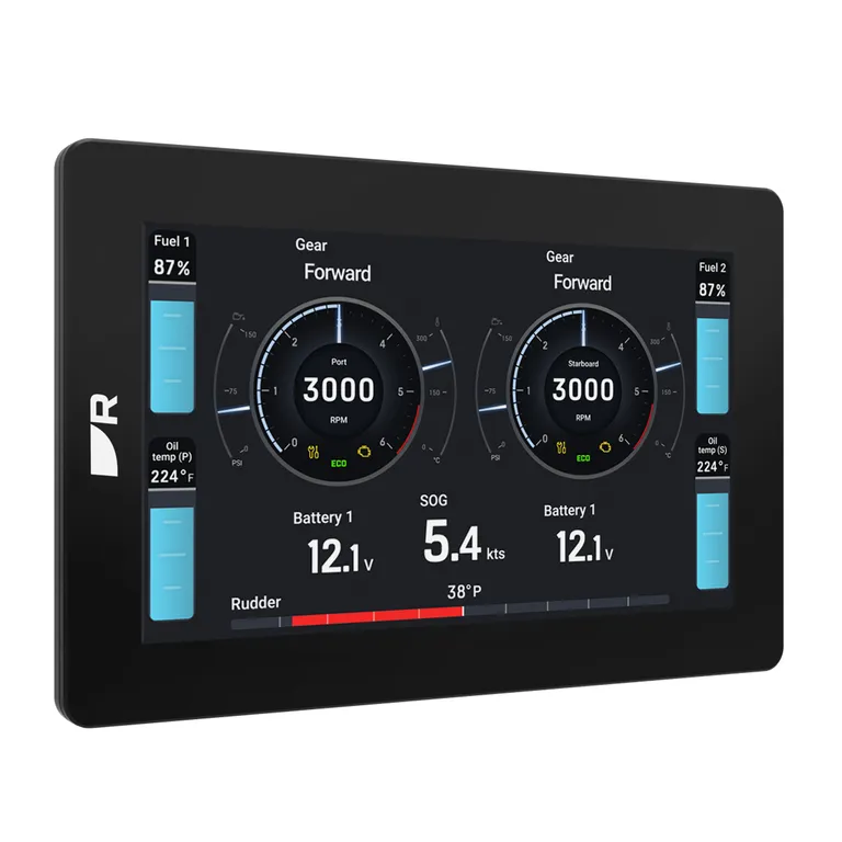 Raymarine Alpha Performance 7" båt/seilinstrument