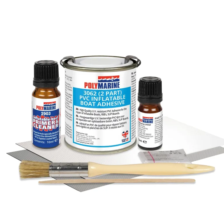 Polymarine Komplett Reparasjonskit PVC