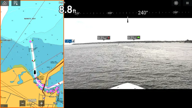 Raymarine ClearCruise AR200 pakke med CAM 210