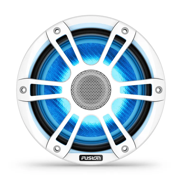 Fusion Signature Series 3i Sport hvite CRGBW 7.7" høyttalere 280W