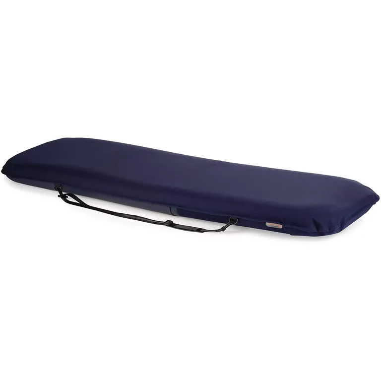 Comfort Seat Classic Large bærbar pute med justerbar rygg (blå)
