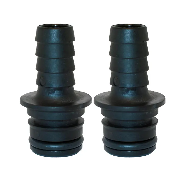 Jabsco/Flojet Hurtigkobling slangestuss 1/2" - 2pk