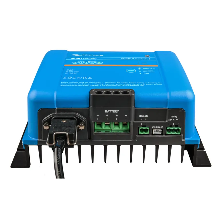 Victron Energy Smart IP43 12V 30A batterilader 3-kanaler