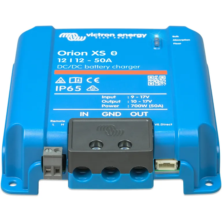 Victron Orion XS DC-DC batterilader 12>12V 50A, Uisolert