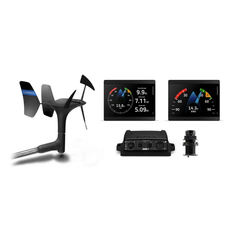 Garmin GMI 40 kablet seilbåtpakke med 2 instrumenter, gWind og DST820 52 mm