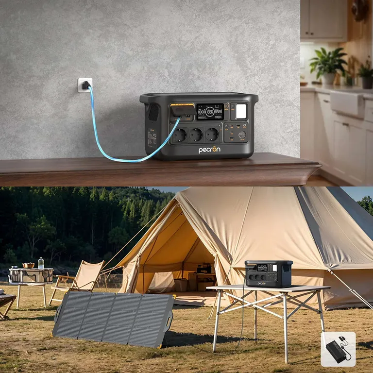 Pecron F1000LFP Strømstasjon 960Wh 1500W