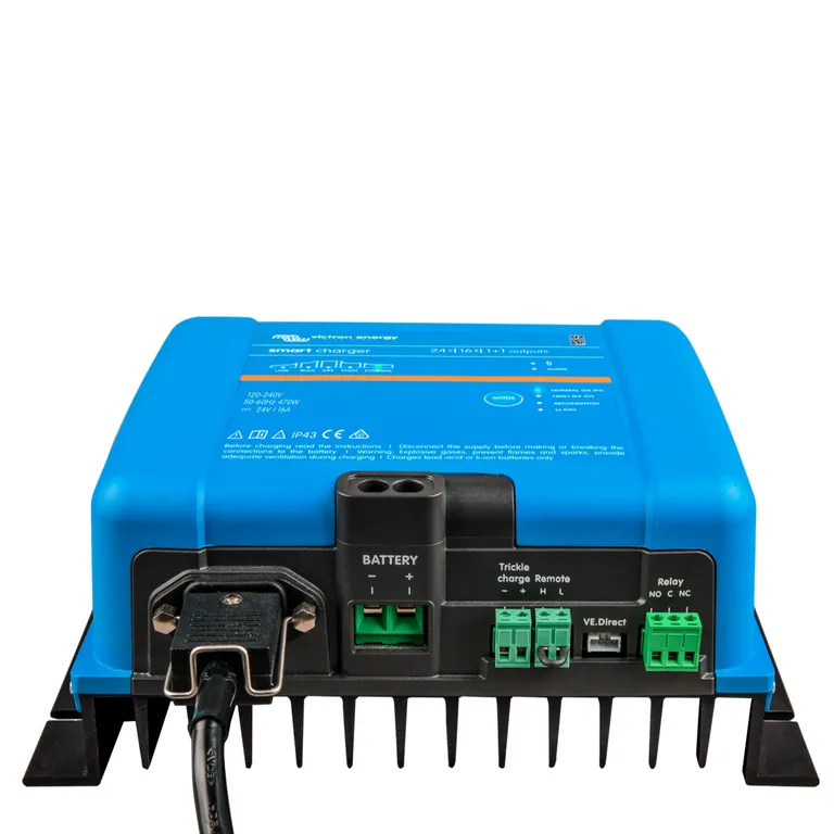 Victron Smart IP43 Batterilader 24V 16A 1+1 kanaler