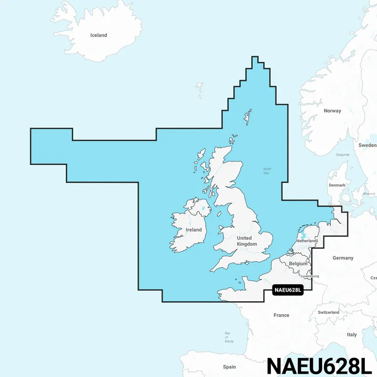 Navionics+ Large sjøkart