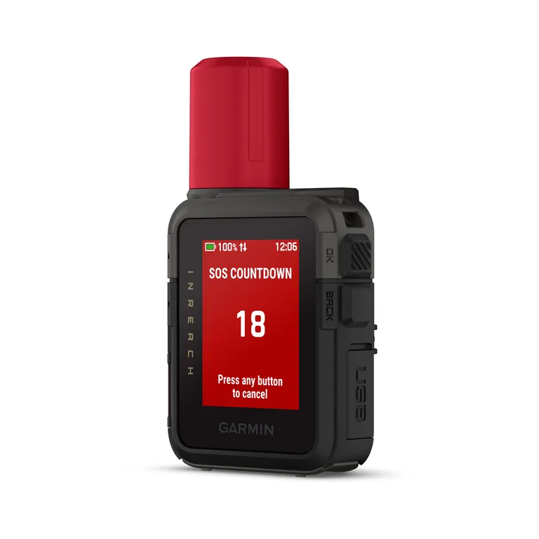 Garmin inReach Mini 3 Plus satelittkommunikasjon