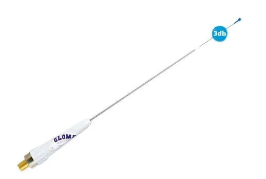 Glomex VHF antenne  RA109 sls stålpisk