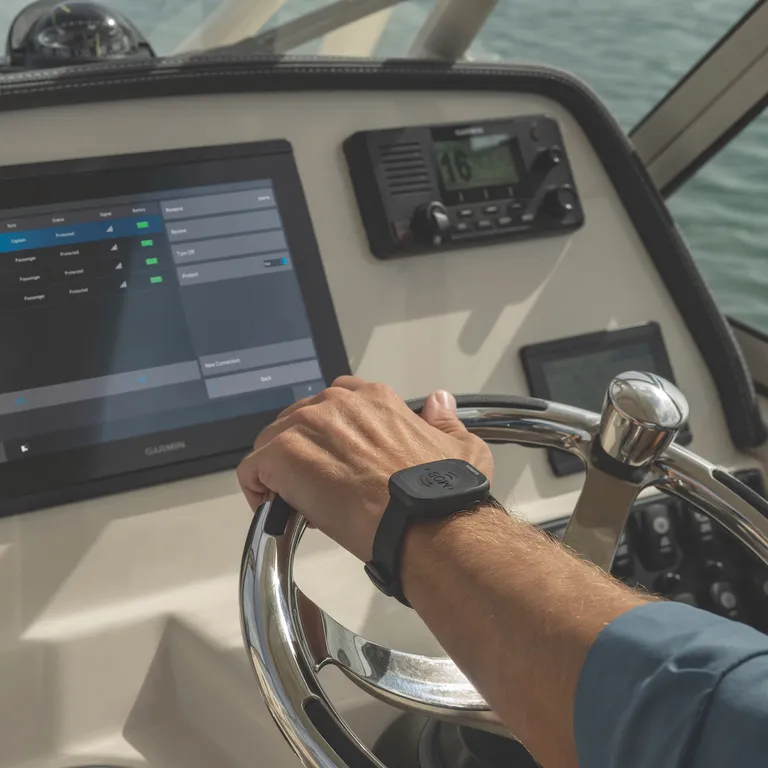 Garmin MOB-tagg til OnBoard System – Sort