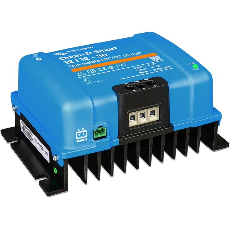 Victron Orion TR Smart DC-DC lader 12>12V 30A, Uisolert