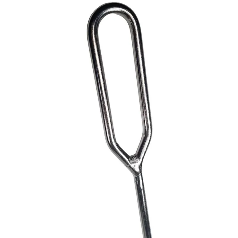 Bøyekrok i syrefast stål 80cm  Ø10mm