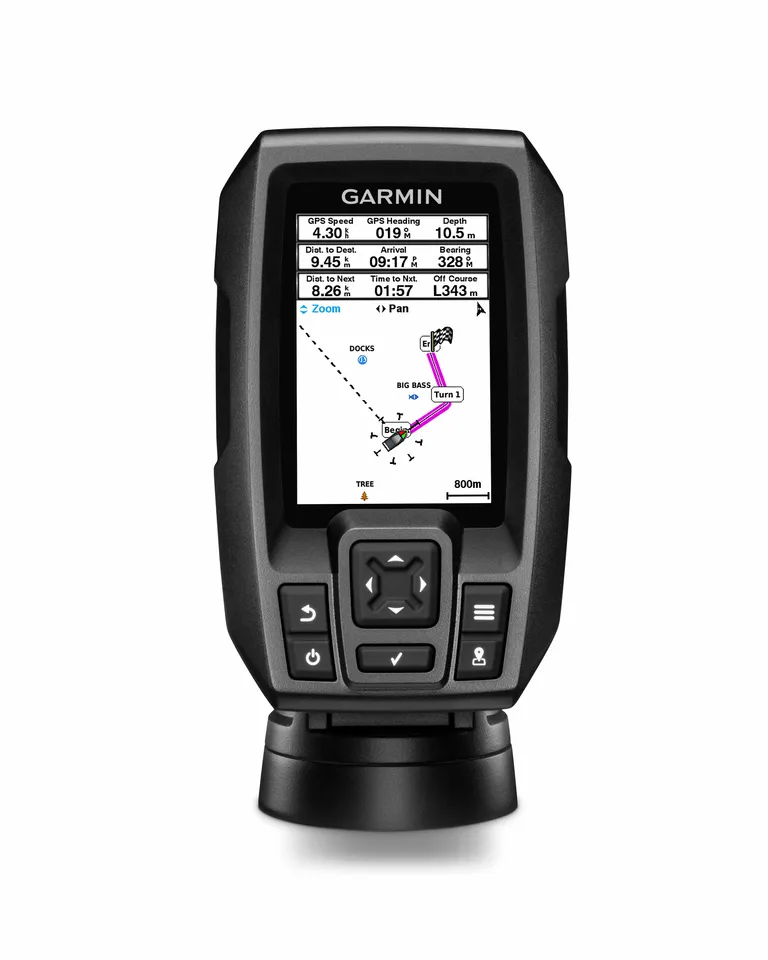 Garmin Striker 4 fiskeekkolodd, med giver
