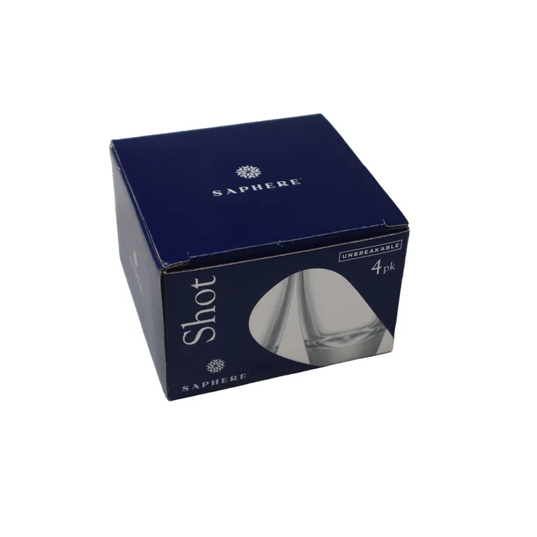 Saphere Snapsglass 4pk