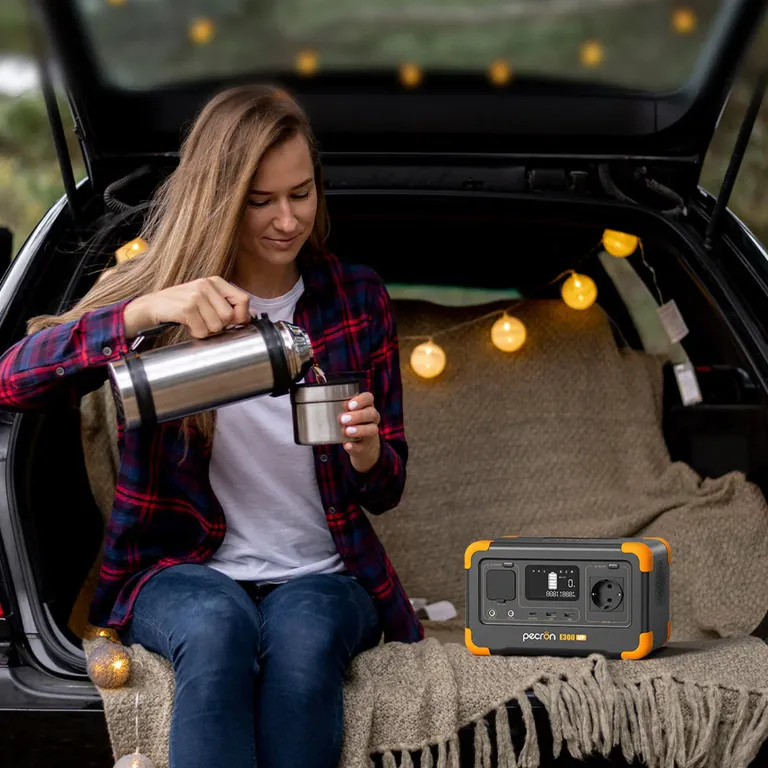 Pecron E300LFP Strømstasjon 288Wh 600W