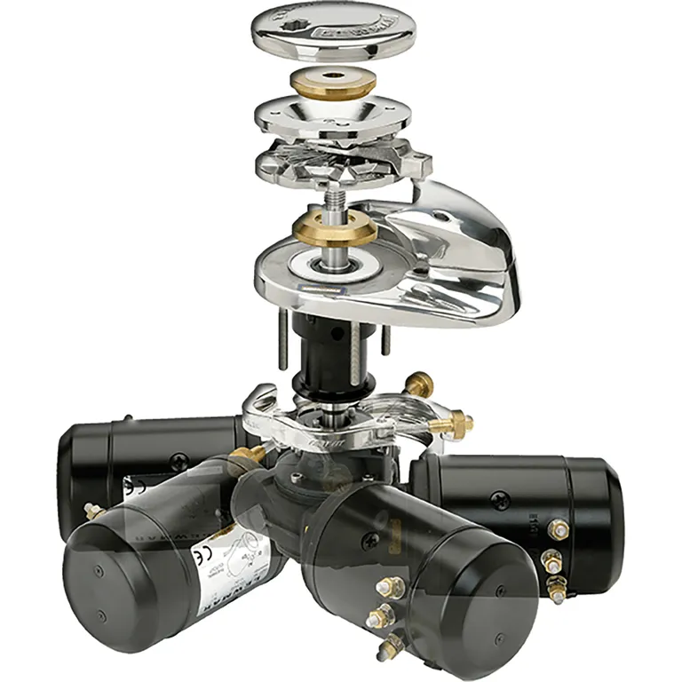 Lewmar V2 12V 700W ankervinsj, taunokk, 8mm DIN/ISO kjetting, FastFit kit