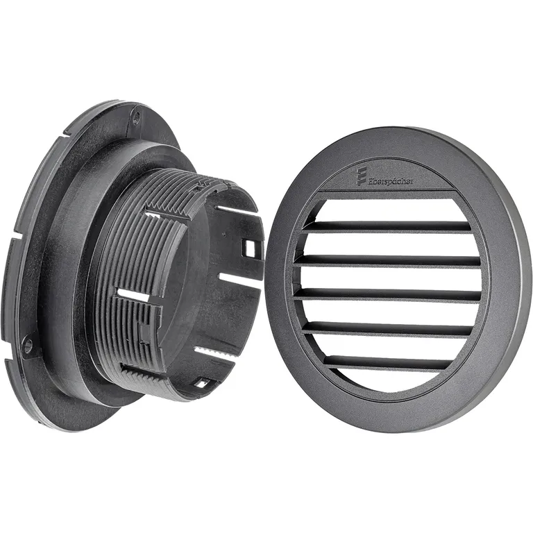 Eberspächer 60mm åpent luftutslipp (svart)