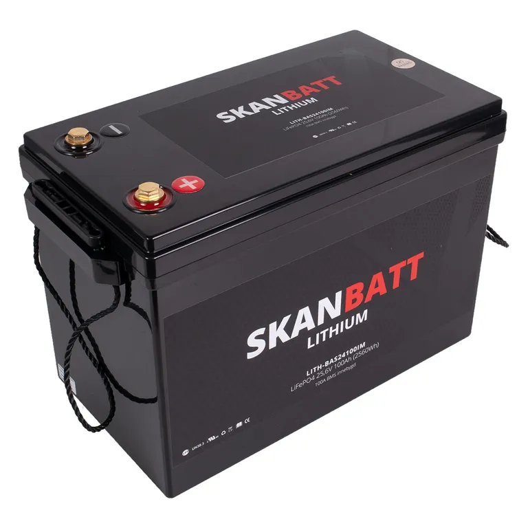 Skanbatt Base Lithium 24V 100Ah 100A BMS